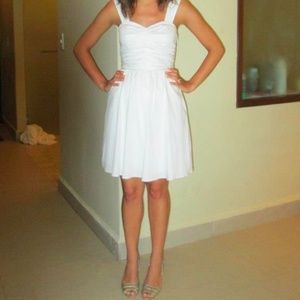 Express Little White Dress